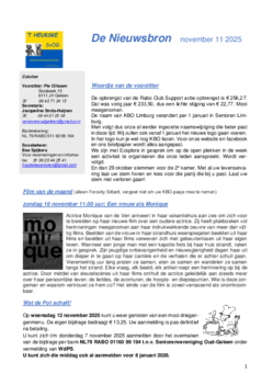 De Nieuwsbron november 11 2025